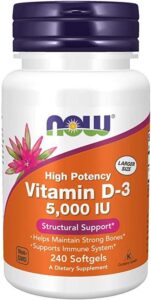 NOW Supplements, Vitamin D 